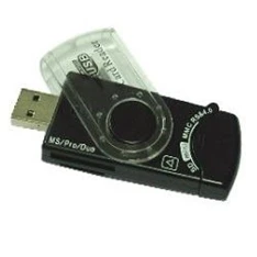 Gembird FD2-ALLIN1-C1 kompakt USB-s  kártyaolvasó