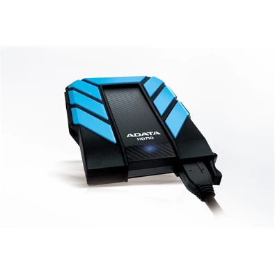 ADATA AHD710 2,5" 1TB USB3.0 ütés és vízálló kék külső winchester