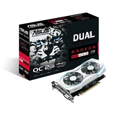 ASUS DUAL-RX460-O2G AMD 2GB GDDR5 128bit PCI-E videokártya