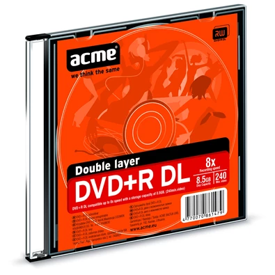Acme DVD+R 8.5GB 8X slim