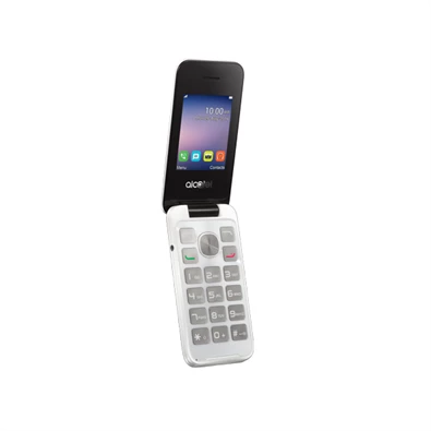 Alcatel 2051D 2,4" Dual SIM fehér mobiltelefon