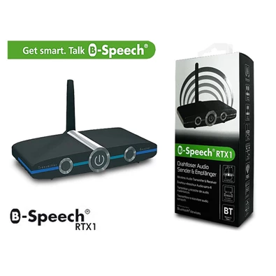 B-Speech RTX1 soft Bluetooth audio adapter, receiver és transmitter