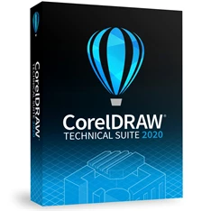CorelDRAW Technical Suite 2020 ENG ML dobozos szoftver