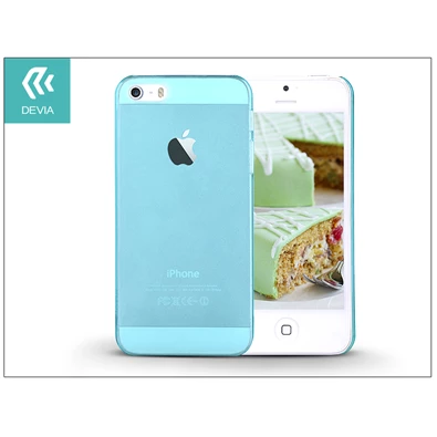 Devia ST983833 Smart iPhone 5/5S/5SE Crystal kék hátlap