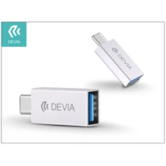 Devia ST986797 USB -USB 3.0 Type-C ezüst adapter