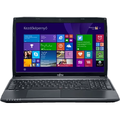 Fujitsu Lifebook A514 15,6" fekete notebook Office 365 egy éves előfizetéssel