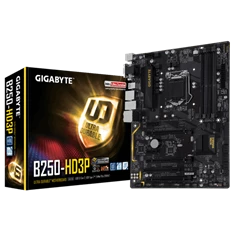 Gigabyte B250-HD3P Intel B250 LGA1151 ATX alaplap