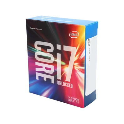 Intel Core i7 4,00GHz LGA1151 8MB (i7-6700K) box processzor