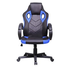 Iris GCH205BK fekete / kék gamer szék