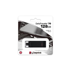 Kingston 128GB USB3.2 C DataTraveler 70 (DT70/128GB) Flash Drive