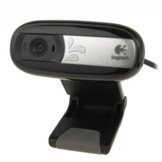 Logitech C170 640x480 mikrofonos fekete webkamera