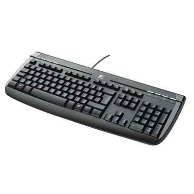 Logitech Internet 350 fekete Keyboard HUN USB billentyűzet