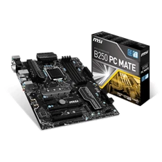 MSI B250 PC MATE Intel B250 LGA1151 ATX alaplap