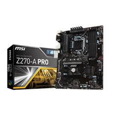 MSI Z270-A PRO Intel Z270 LGA1151 ATX alaplap