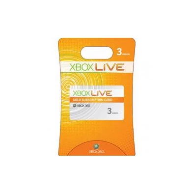 Microsoft Xbox Live Gold 3 hónap Card