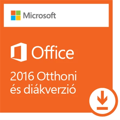 Microsoft Office 2016 Otthoni és diákverzió Elektronikus licenc szoftver