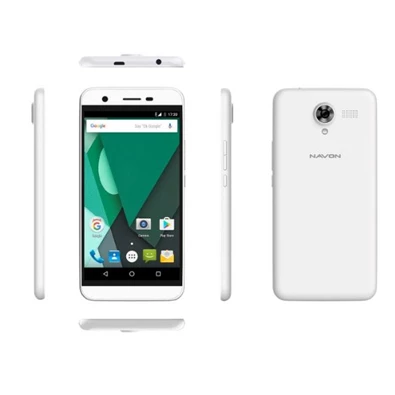 Navon Mizu D504 5" 3G 8GB Dual SIM fehér okostelefon