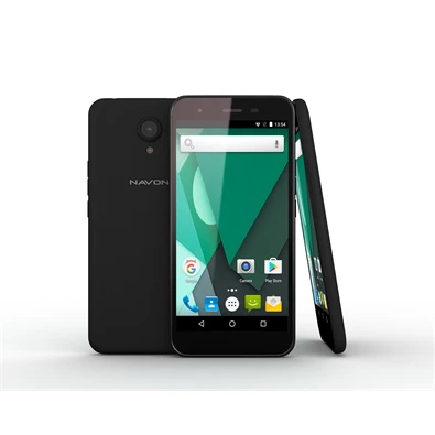 Navon Mizu D504 5" 3G 8GB Dual SIM fekete okostelefon