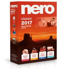 Nero 2017 Classic Multimedia Suite HUN incl. SecurDisc 4.0 dobozos szoftver