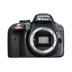 Nikon D3300 + AF-P 18–55VR + 55-200 VR II fekete digitális tükörreflexes fényképezőgép kit
