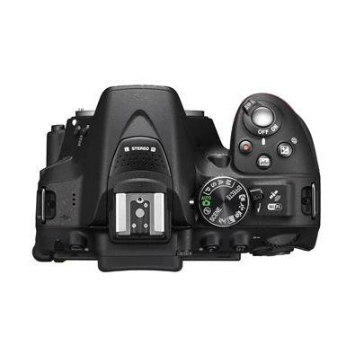 Nikon D5300 + AF-P 18-55VR Fekete digitális tükörreflexes fényképezőgép
