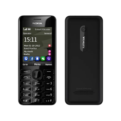 Nokia 216 DS 2,4" Dual SIM fekete mobiltelefon