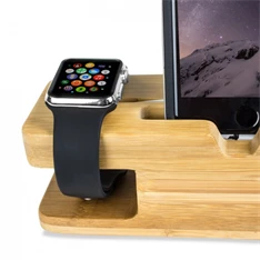 Olixar Apple Watch bambusz multi állvány