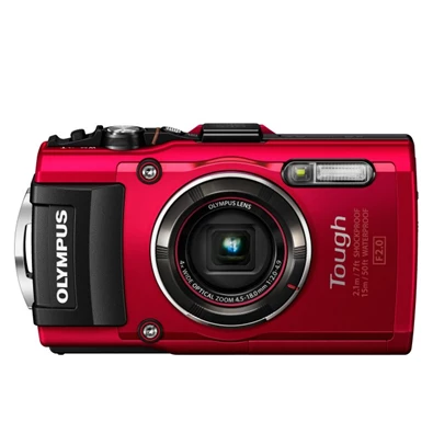Olympus TG-4 piros digitális fényképezőgép