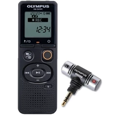 Olympus VN-541PC 4GB fekete diktafon + ME51 mikrofon