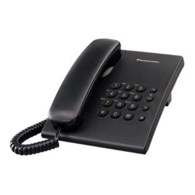 Panasonic KX-TS500HGB fekete vezetékes telefon