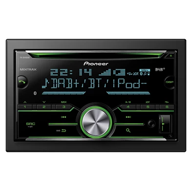 Pioneer FH-X840DAB CD lejátszó Bluetooth autóhifi fejegység