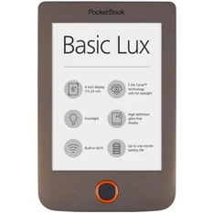 Pocketbook PB615W-X-WW Basic Lux barna E-Book olvasó
