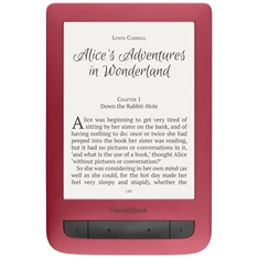 Pocketbook PB626-R-WW Touch Lux 3 piros E-Book olvasó