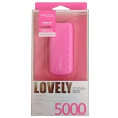 Proda Lovely 5000mAh rózsaszín power bank