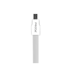 Proda 23cm micro USB kábel fehér