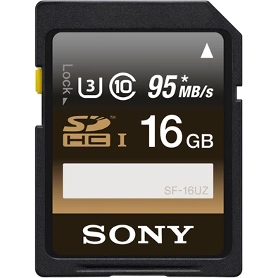 SONY 16GB SD (SDHC Class 10 UHS-I U3) (SF16UZ) memória kártya