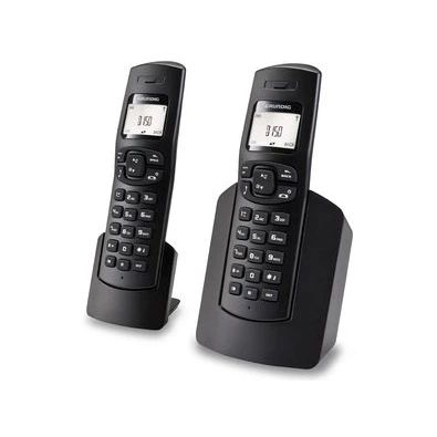 Sagemcom D150 DUO DECT fekete telefon