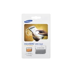 Samsung 64GB SD micro EVO (Class10, UHS-1 Grade1) (MB-MP64DA/EU) memória kártya adapterrel