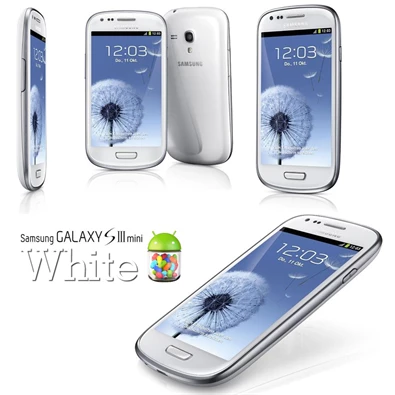Samsung GT-i8190 (Galaxy S III. Mini) 8GB Marble White mobiltelefon