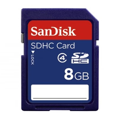 Sandisk 8GB SD (SDHC Class 4) memória kártya