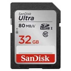 Sandisk 32GB SD ( SDHC Class 10) Ultra UHS-1 memória kártya