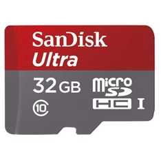 Sandisk 32GB SD micro ( SDHC Class 10 UHS-I) Mobile Ultra memória kártya adapterrel