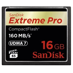 Sandisk 16GB Compact Flash Extreme Pro memória kártya