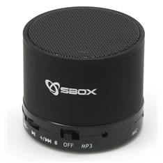 Sbox BT-160B Bluetooth fekete hangszóró