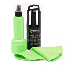 Sbox CS-5005G tisztító folyadék + zöld kendő