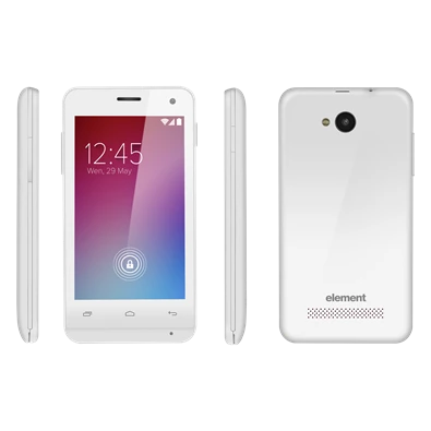 Sencor Element P403 0,5/4GB DualSIM kártyafüggetlen okostelefon - fehér (Android)