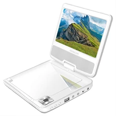 Sencor SPV 2722 7"  fehér hordozható DVD lejátszó