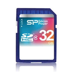 Silicon Power 32GB SD (class 4) SP032GBSDH004V10 memória kártya