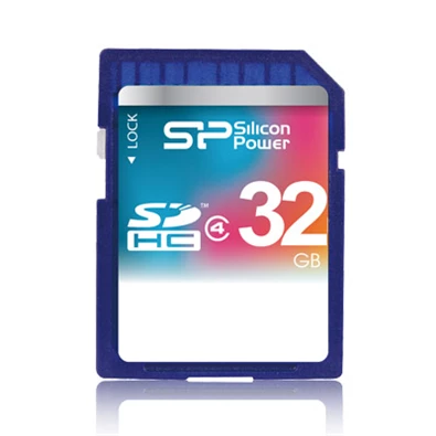 Silicon Power 32GB SD (class 4) SP032GBSDH004V10 memória kártya