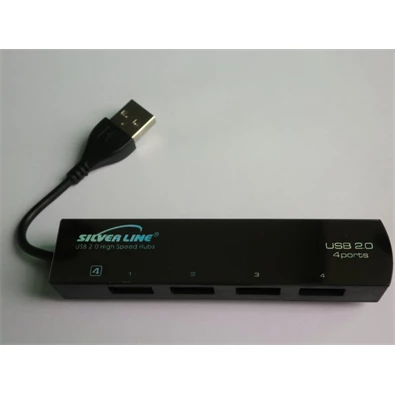 Silverline SL-004H 4 portos USB Hub
